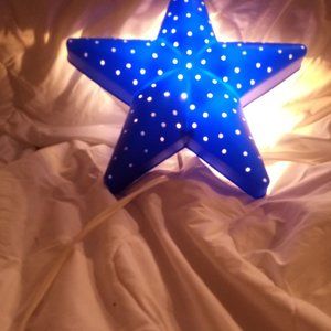 IKEA Blue Star Lamp